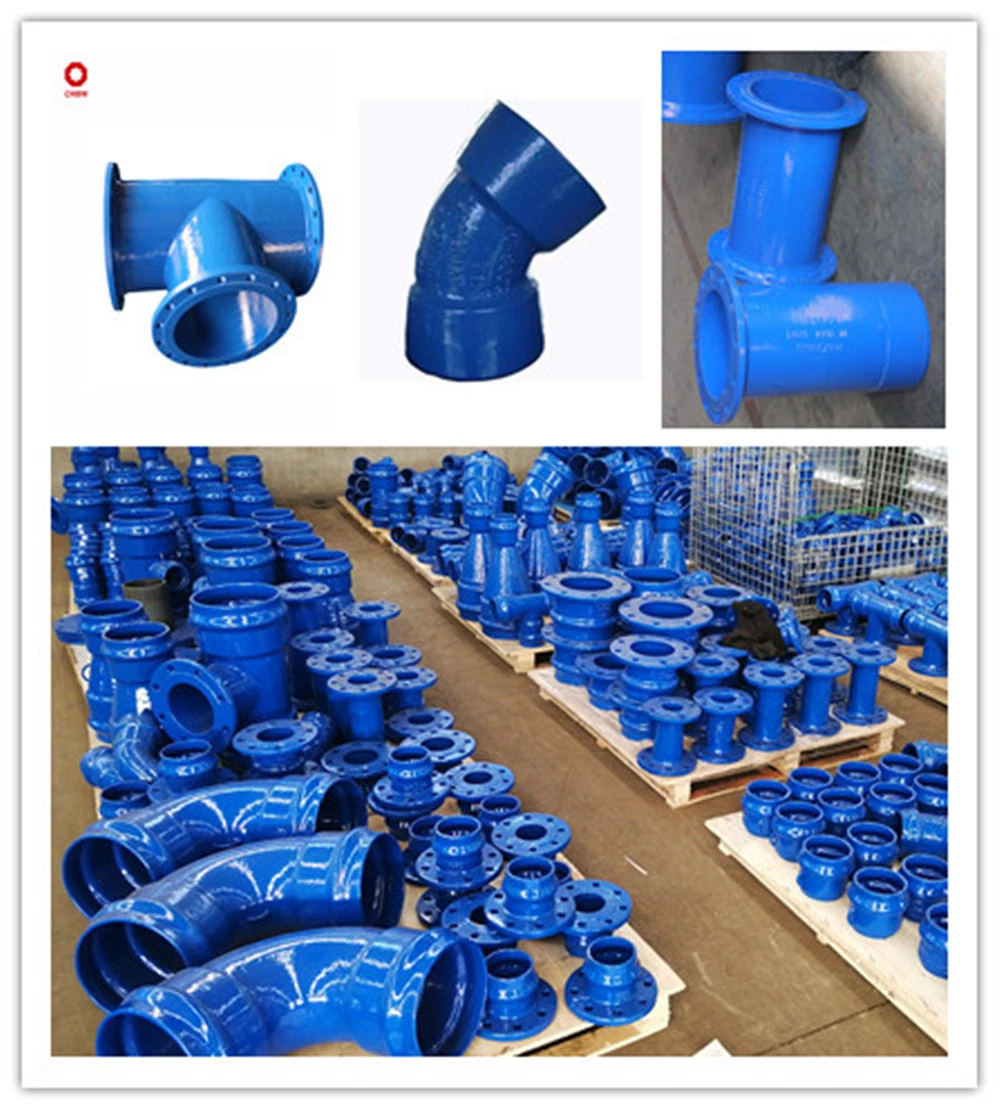 Cast Iron Fittings for PVC and Ductile Iron Pipes